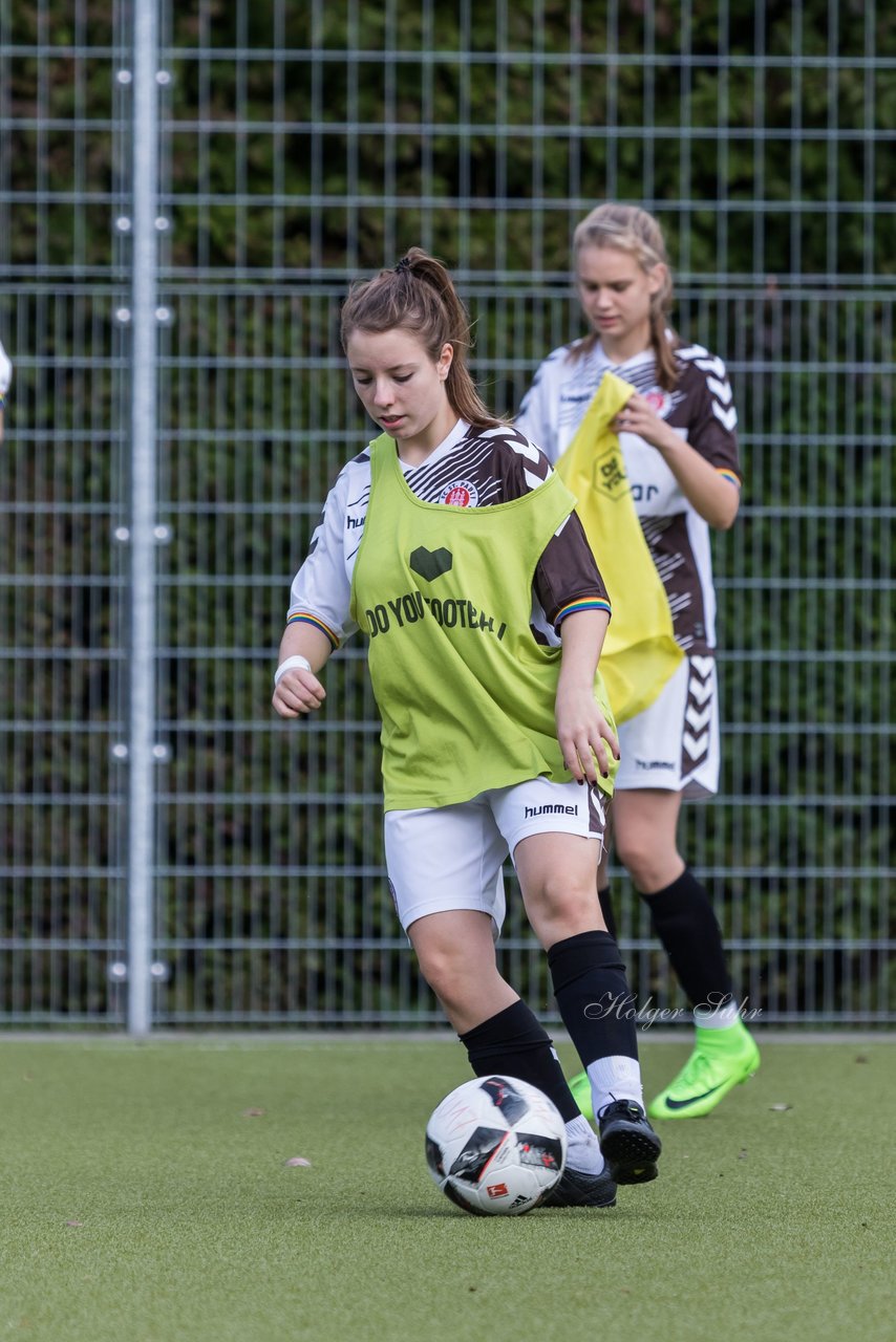 Bild 79 - B-Juniorinnen Wedel - St. Pauli : Ergebnis: 1:2